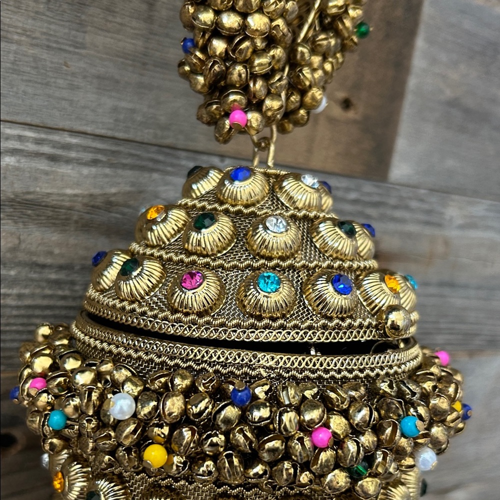 Ramla Bling Bling Handmade Beaded Crystal Bag Brand New! - Picture 5 of 10